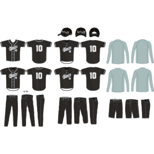 Maillot de Baseball de couleur personnalisée professionnelle ensembles complets sublimés hommes et femmes uniforme de Baseball casquette pantalon short - Product Image 1