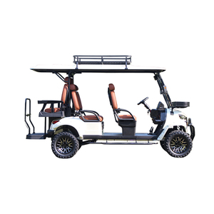 Voiturette de golf électrique 2025 pour 6 passagers, standard routier, certifié DOT, véhicule à basse vitesse - Product Image 1