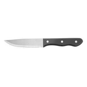HENDI Profi Line Black XL <b>Steak</b> <b>Knife</b> Set 6 Pieces (L)250mm - Product Image 1