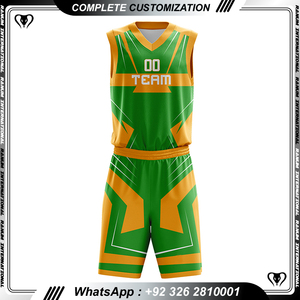 Uniformes de Baloncesto para Hombre de Último Diseño, Bajo Precio y Buen Material, Servicios OEM, Moda en Tendencia, Buena Venta - Product Image 2