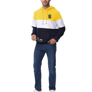 เสื้อฮู้ดดี้ผู้ชาย ผ้าฝ้ายฟลีซ 100% สีพื้น สวมใส่สบาย ระบายอากาศได้ดี เป็นมิตรกับสิ่งแวดล้อม เหมาะสำหรับฤดูหนาว - Product Image 5