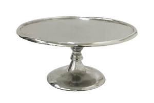 Support à gâteau de table rond vintage en métal avec finition dorée, vaisselle de table classique et élégante, support à gâteau et à dessert pour les fêtes - Product Image 4