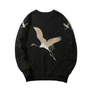 Sweat-shirt d'hiver pour homme à col rond, logo personnalisé, couleur unie, molleton de coton respirant, fourniture ODM, motif imprimé - Product Image 1