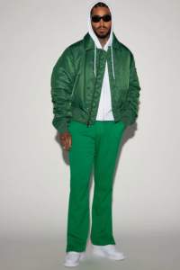 Chaqueta de Otoño de algodón de alta calidad 100% para hombre, abrigo cortavientos con estampado de logotipo personalizado con solapa y cremallera, estilo bombardero informal - Product Image 6