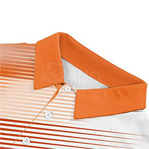 Hombres de alta calidad para camisetas Algodón transpirable Fibra de bambú Punto Diseño sólido Cuello alto Secado rápido Manga corta Venta - Product Image 3