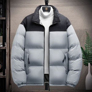 2025 nueva chaqueta de nailon personalizada al por mayor, chaqueta acolchada, moda para hombres, deportes al aire libre, cómodas chaquetas acolchadas de invierno con capucha - Product Image 5