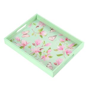 Bandeja de Servicio de Madera Esmaltada para Cocina, Bandeja de Servicio de Uso Diario - Product Image 5