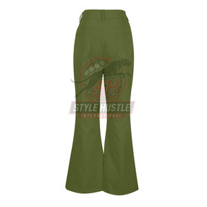 Pantalones de Hombre de Corte Acampanado 100% Algodón, Talla Personalizada, para Uso en Exteriores, Ropa Deportiva - Product Image 4