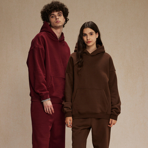 Logo personnalisé de haute qualité lavage à l'acide surdimensionné 400 g/m² coton sweat à capuche fabricants poids lourd grande taille hommes sweats à capuche - Product Image 6