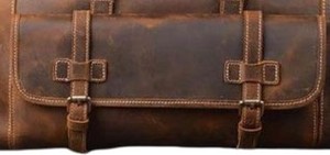 กระเป๋าหนังผู้ชายแบบสั่งทำได้กระเป๋าเป้สะพายหลังแบบพกพาเดินทางข้ามคืนสำหรับใช้ในยิม - Product Image 3