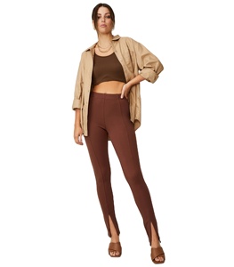 Mallas elegantes para mujer, mallas con cremallera hechas a medida, fáciles de abeto y cómodas, venta al por mayor - Product Image 1