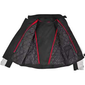 Blouson de moto en cuir véritable personnalisé pour homme, équipement de protection professionnel pour la course à moto, équipement de protection pour l'hiver, vente en gros OEM Pakistan - Product Image 2