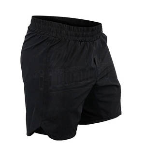 Gran oferta, pantalones cortos con diseño de logotipo personalizado de alta calidad, ropa de boxeo impresa duradera para adultos en MMA y artes marciales - Product Image 5