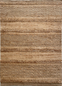 Multi Textured Designer Modern Woven Jute Handmade Rug Non-Slip Carpet Striped Pattern Home Use Flat Weave Technique <b>Door</b> <b>Mat</b> - Product Image 4