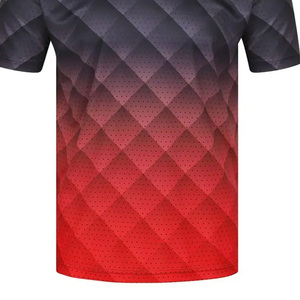 45. Camiseta de Poliéster Sublimada para Hombre, Estilo Casual de Playa, Ropa de Fábrica - Product Image 3