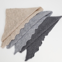 Bandeau écharpe en cachemire mongol élégant multifonctionnel pour bébés couleur beige organique naturel respirant super doux et chaud