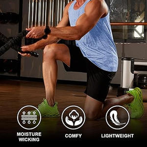 Camiseta Deportiva Personalizada para Hombre, Ropa de Gimnasio, Camiseta Transpirable para Hombre - Product Image 4