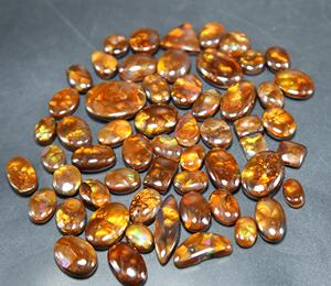 400.00กะรัตพลอยโมราแฟชันสไตล์แม็กซิกันไฟอาเกตทรงหลวมอัญมณีธรรมชาติไฟโมราอัญมณีทำให้มีทุกขนาด - Product Image 1