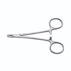 Pince porte-aiguille manuelle en acier inoxydable pour opérations chirurgicales réutilisables - Product Image 3