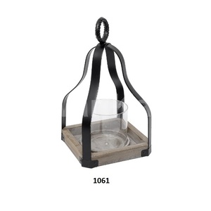 Custom Wholesale Matte Candle <b>Black</b> Antique Metal <b>Lantern</b> Manufacturer - Product Image 6