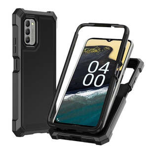 เคส TPU แบบหนาสำหรับโนเกีย G400 พร้อมกรอบพีซีสีดำ - Product Image 1