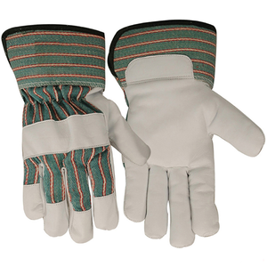 Guantes de Cuero Vacuno de Grado AB Industriales EN388 para Trabajadores Canadienses, 11 oz, 707, con Puño de Seguridad con Logotipo, Protección para Manos, Anticorte, Antideslizantes - Product Image 2