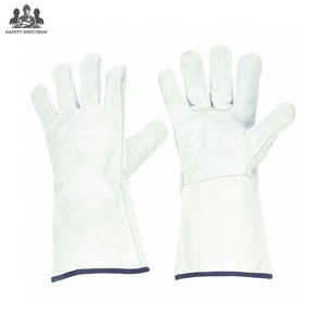 Meilleurs gants de soudage en cuir vintage, résistants à la chaleur, respirants, écologiques, sur mesure, faible MOQ - Product Image 1