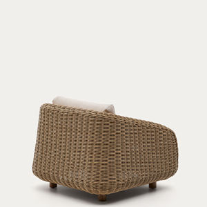 Muebles de exterior Patio Sillón de teca natural con ratán de alta calidad-Alula - Product Image 4