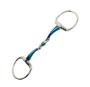 Recién llegado Horse Bit Boca hueca Eggbutt Snaffle Acero inoxidable hecho por TARIQ MFG CO CE ISO - Product Image 1