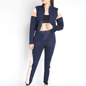 Chándal de gran tamaño de uso informal de algodón 100% para mujer, diseño personalizado, patrón sólido, tejido de punto - Product Image 3