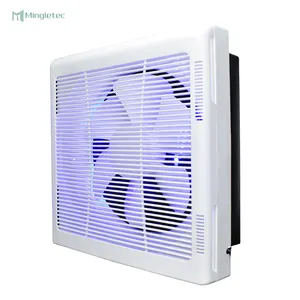 Hot Sales Good Design Wall Mounted Bathroom window mounted Exhaust Fan Ventilation with LED Light