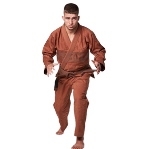 Custom Made High Quality Training Karate Uniform with <b>Belt</b> Front Logo 100% Cotton Quick Dry Breathable Lightweight & <b>Elastic</b> Men - Product Image 5