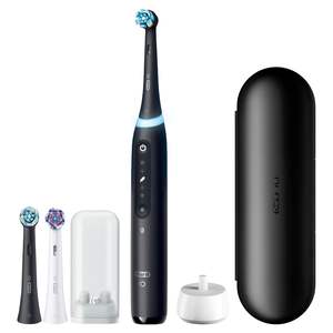 Cepillo de dientes eléctrico recargable Oral-B iO Deep Clean + Whiten con sensor de presión visible, temporizador de 2 minutos, 5 configuraciones de limpieza - Product Image 2