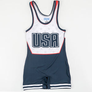 ชุดซิงเกิลเล็ตสำหรับนักมวยปล้ำหญิง ระบายอากาศได้ดี ซึมซับความชื้น ผลิตจากโพลีเอสเตอร์ 100% น้ำหนัก 180 กรัม คุณภาพสูง แห้งเร็ว กระชับรูปร่าง เหมาะสำหรับการฝึกซ้อมในยิม - Product Image 3