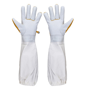 ถุงมือหนังสำหรับทำงานเลี้ยงผึ้งเพื่อความปลอดภัยในการทำงาน - Product Image 4