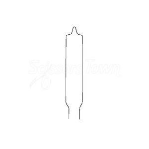 Rétracteur acétabulaire antérieur 13 pouces 25mm extrémité arrondie poignée pliée Instrument chirurgical en acier inoxydable - Product Image 5