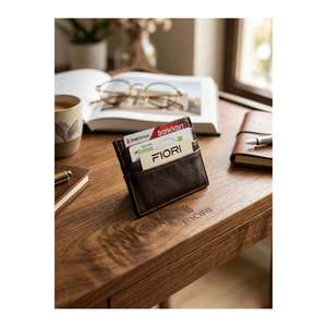 Card <b>Holder</b> <b>Wallet</b> - Brown - Product Image 1