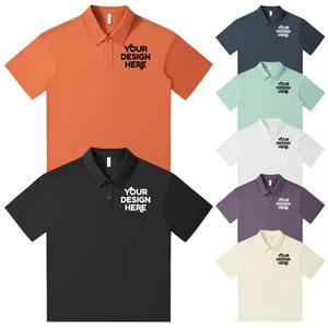 Maillot sur mesure de haute qualité pour chemise Golf jouant couleur unie coupe régulière respirant basique hommes - Product Image 1