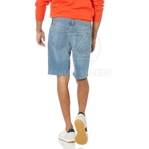 Pantalones Cortos de Mezclilla para Hombre, Diseño Personalizado, Cierre de Cremallera, 100% Algodón, Sólidos, Alta Calidad, Servicio OEM, Precio Bajo, Último Estilo - Product Image 4