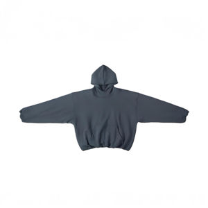 Sweat-shirt unisexe en coton épais, coupe ample, pour l'hiver, avec logo personnalisé, strass, écologique, en polaire épaisse - Product Image 1