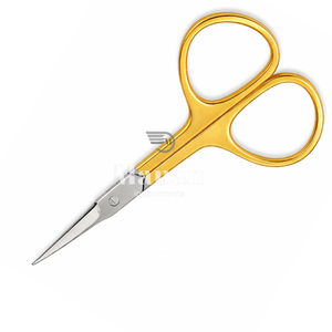 Tijeras para Cutículas de Acero Inoxidable de Alta Calidad con Mango Dorado, Hoja Recta, Punta Afilada de Precisión, Duraderas, para Mano Derecha, para Arte de Uñas - Product Image 5