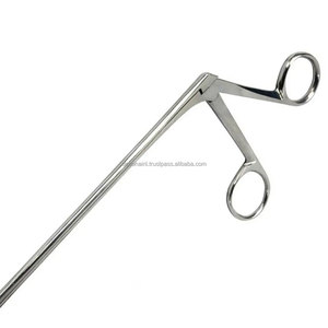 Ciseaux manuels Bellucci Alligator incurvés gauche, lame de 5 mm en acier inoxydable, instrument chirurgical ORL, classe II, certifié CE - Product Image 5