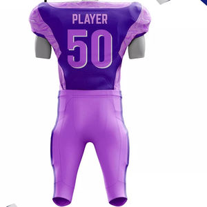 Nouvel arrivage vêtements de sport d'été maillot de football américain haute qualité personnalisé Six panneaux uniformes pour jeunes ensembles élégants - Product Image 3