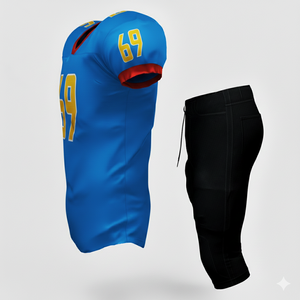 Nuevo Diseño Personalizado de Camisetas de Fútbol Americano, Uniformes Cortos 100% Poliéster Transpirable de Secado Rápido, Buen Precio, Ropa Deportiva Unisex - Product Image 6