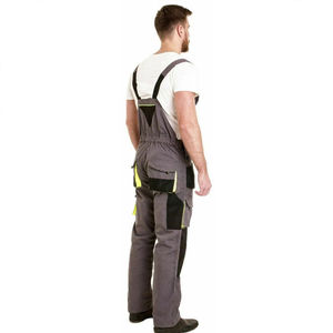 Bib <b>Overalls</b> Breathable Hi Visibility <b>Work</b> Uniforms Men <b>Women</b> Durable Working Coveralls Welding Suits Mechanic Dungarees Car - Product Image 3