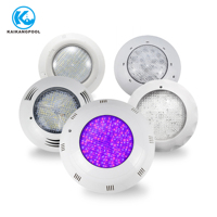 Éclairage de piscine 12W 18W 25W ABS matériel led lumière sous-marine