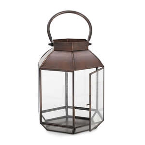 High Quality <b>Glass</b> Galvanized Candle Jar Home & Hotel Decoration New Design Trendy Best Price Candle Lantern - Product Image 1