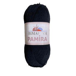 HIMALAYA pamira เส้นด้ายอะคริลิค50880 100% สีดำ - Product Image 1