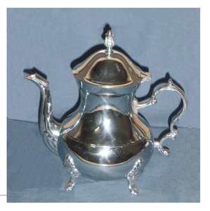 Bouilloire à thé très vendue, bouilloire en métal brillant décorative artisanale pour la cuisine, ensemble de bouilloire pour servir le thé et le café, vaisselle, théière - Product Image 4