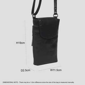 Alta calidad curtido vegetal italiano acabado pulido cuero genuino teléfono bandolera estilo Vintage Top proveedor indio - Product Image 2